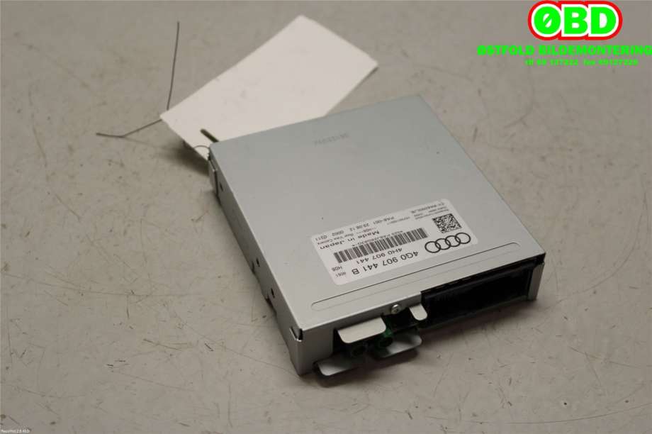 Bilstereo diverse til Audi A7, 2010-2014 (Type I, Fase 1)  (AUDI|4G0 907 441 B)
