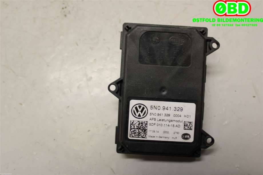 Styreenhet xenon/ballast til VW Tiguan 2011-2016 (Type I, Fase 2)  (VOLKSWAGEN|4H0 941 329||5N0941329)