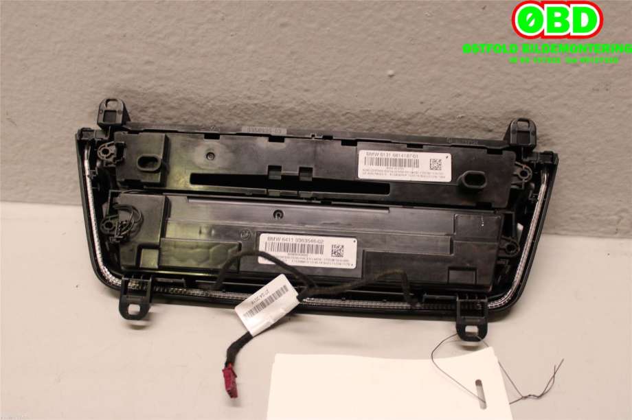 Varmeapparat betjening til BMW 3-Serie 2012-2018 (F30/F31/F34) (F30/F31/F34) (BMW|64 11 9 363 544|)