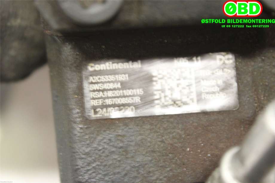 Dieselpumpe til Mercedes A-Klasse 2012-2018 (W176) (W176) (MERCEDES|A 607 070 00 01|A 607 070 07 00|167008557R)