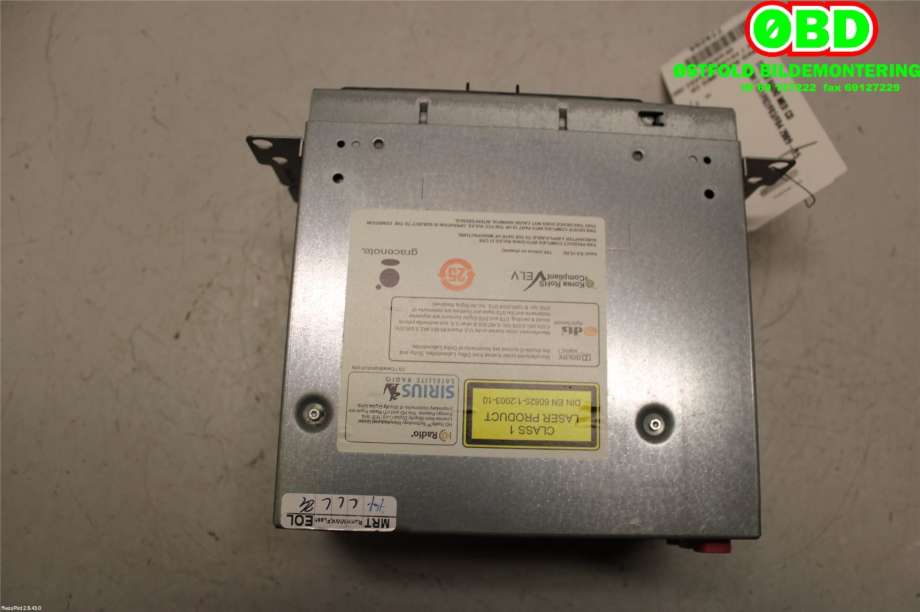 Bilstereo til BMW 7-Serie 2009-2015 (F01/F02/F03/F04) (F01/F02/F03/F04) (BMW|65 12 9 199 602|)