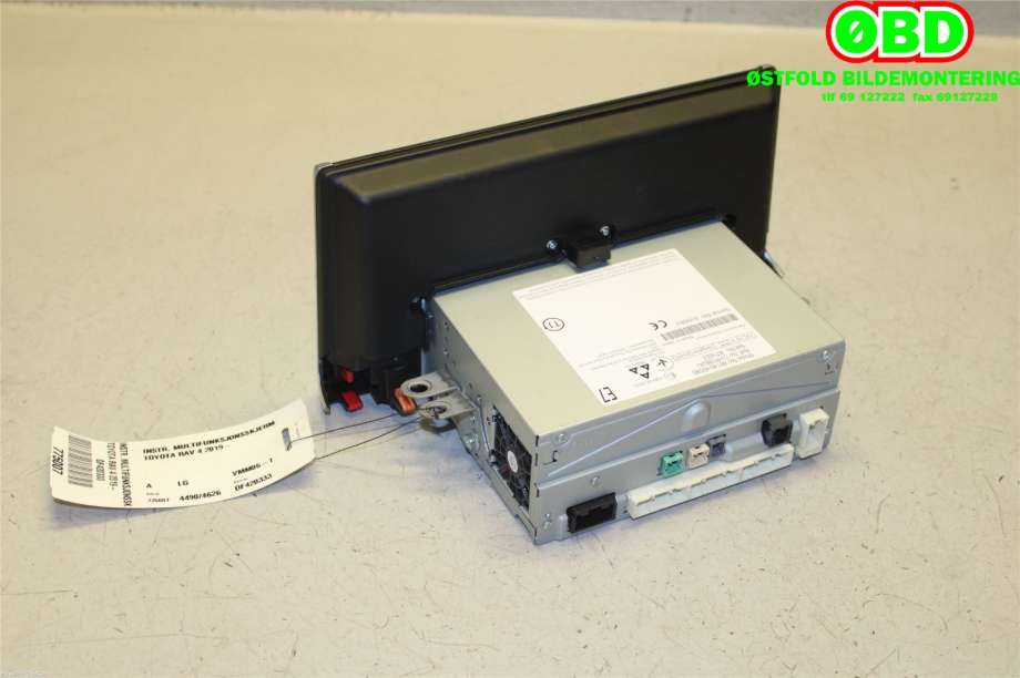 Instrument kjørecomputer til Toyota RAV4 2019-->> (Type V)  (TOYOTA|8614042580|)