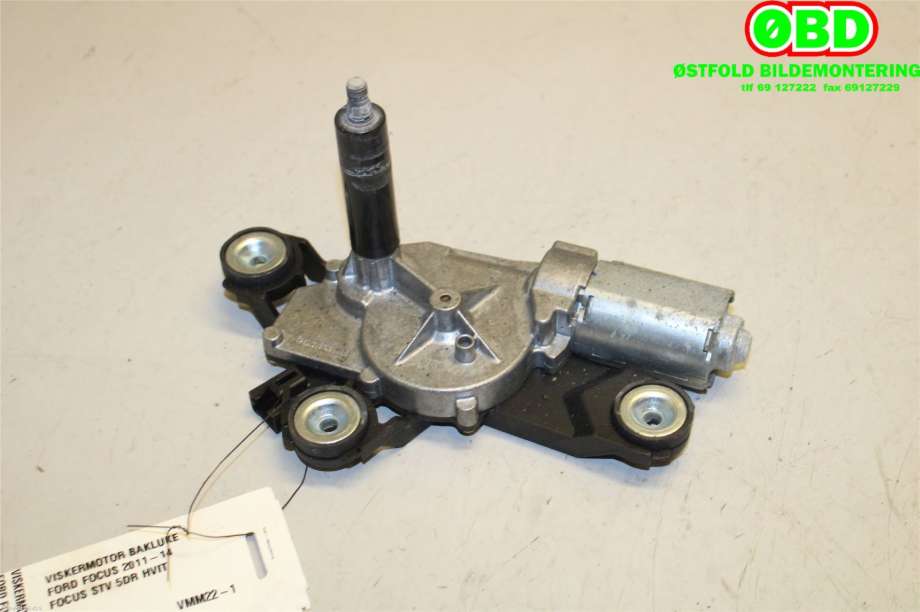 Viskermotor bakrute til Ford Focus 2011-2014 (Type III, Fase 1) (FORD|1851421|0390201205|BV6117K441AA)