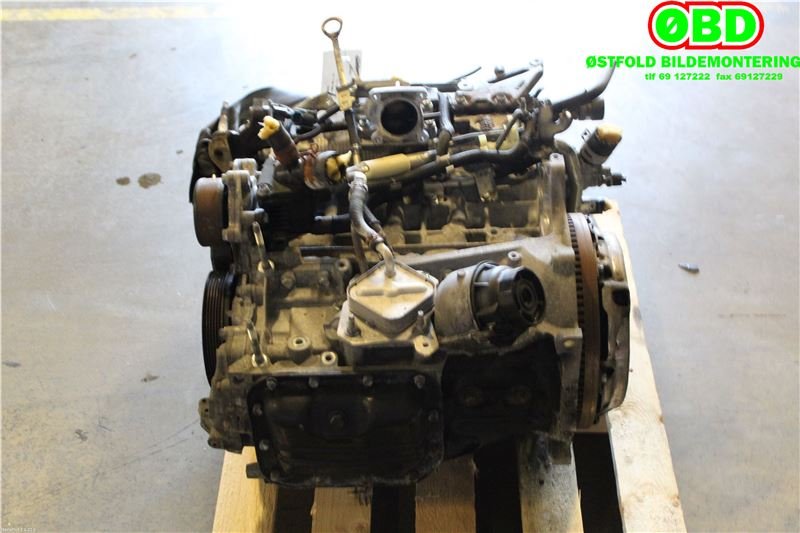 Motor diesel til Toyota Yaris 2012-2014 (Type III, Fase 1)  (TOYOTA|190000N050|1NDTV|)