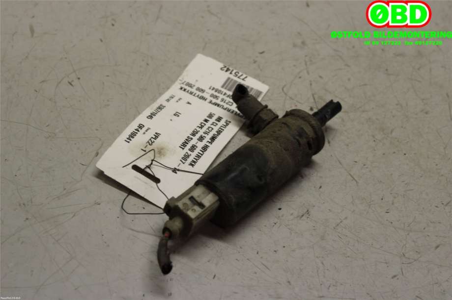 Spylerpumpe til Mercedes CL 2006-2012 (C216) (C216) (MERCEDES|A 210 869 11 21|)