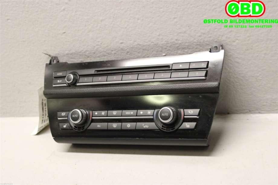 Varmeapparat betjening til BMW 5-Serie 2010-2017 (F10/F11) (F10/F11) (BMW|)