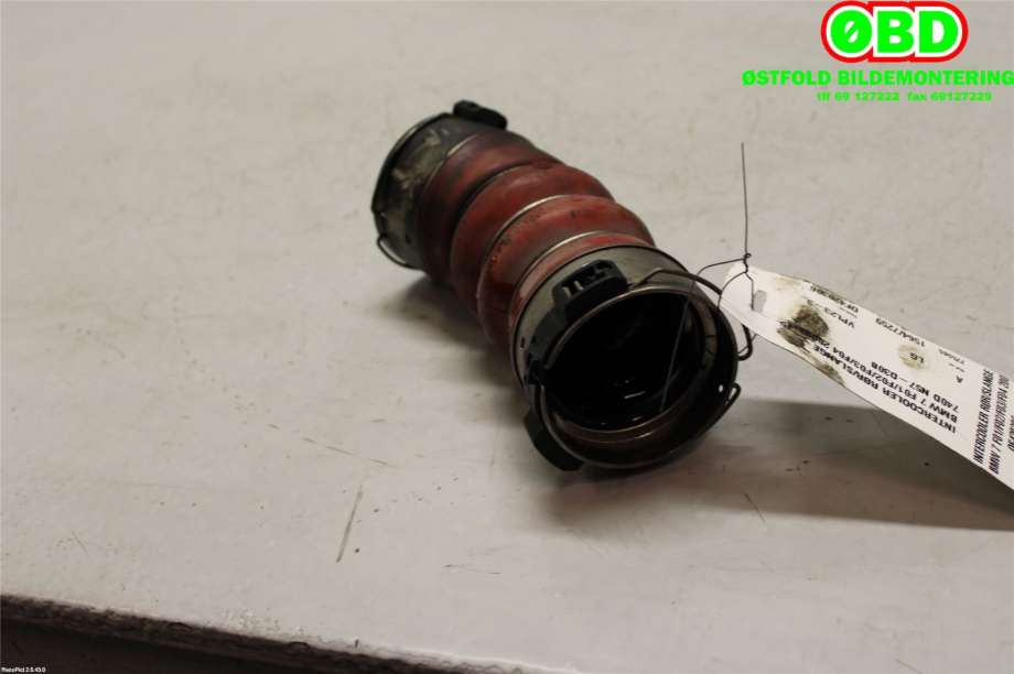 Turbo rør til BMW 7-Serie 2009-2015 (F01/F02/F03/F04) (F01/F02/F03/F04) (BMW|11 61 7 805 401|)