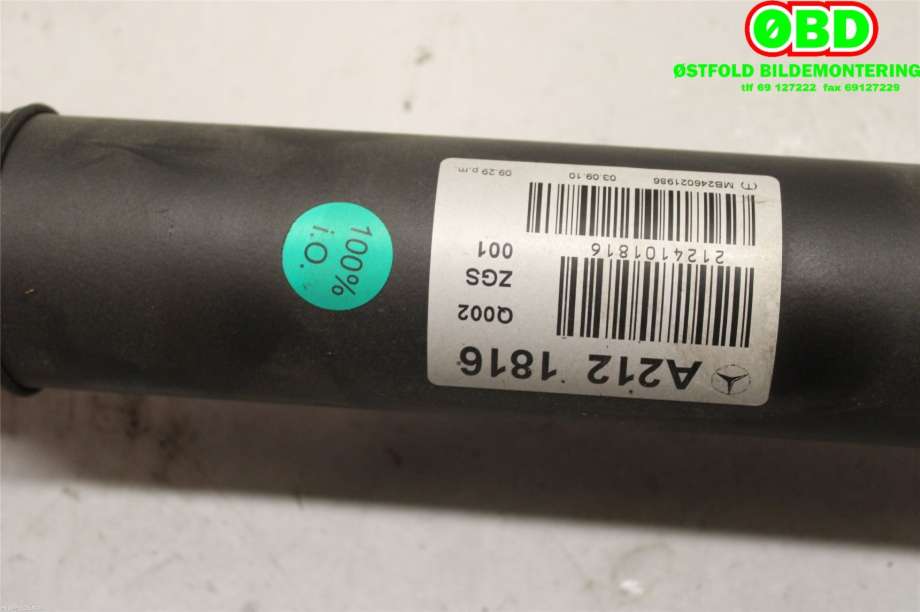 Mellomaksel til Mercedes E-Klasse 2009-2013 (Fase 1) (W212) (W212) (MERCEDES|A 212 410 18 16||2124101816)