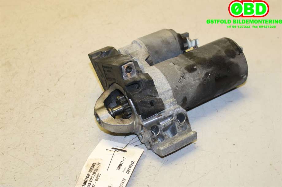 Starter diesel til BMW X3 2010-2017 (F25) (F25) (BMW|12 41 8 570 238|12418570383)