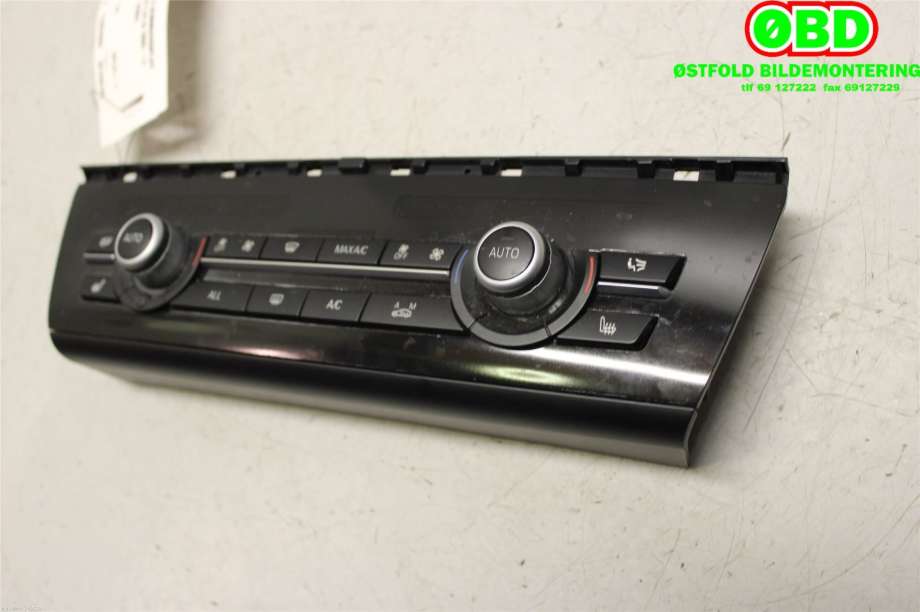 Varmeapparat betjening til BMW 5-Serie 2010-2017 (F10/F11) (F10/F11) (BMW||9299012)