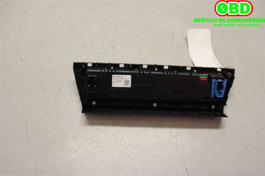 Varmeapparat betjening til BMW 5-Serie 2010-2017 (F10/F11) (F10/F11) (BMW||9299012)