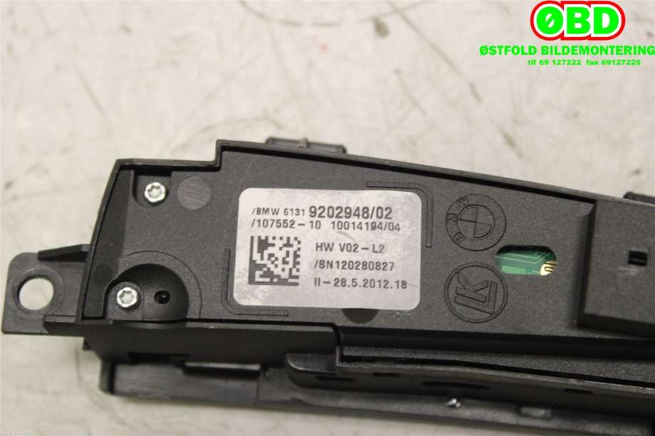 Bryter diverse til BMW 5-Serie 2010-2017 (F10/F11) (F10/F11) (BMW|61 31 9 267 892||61319202948)
