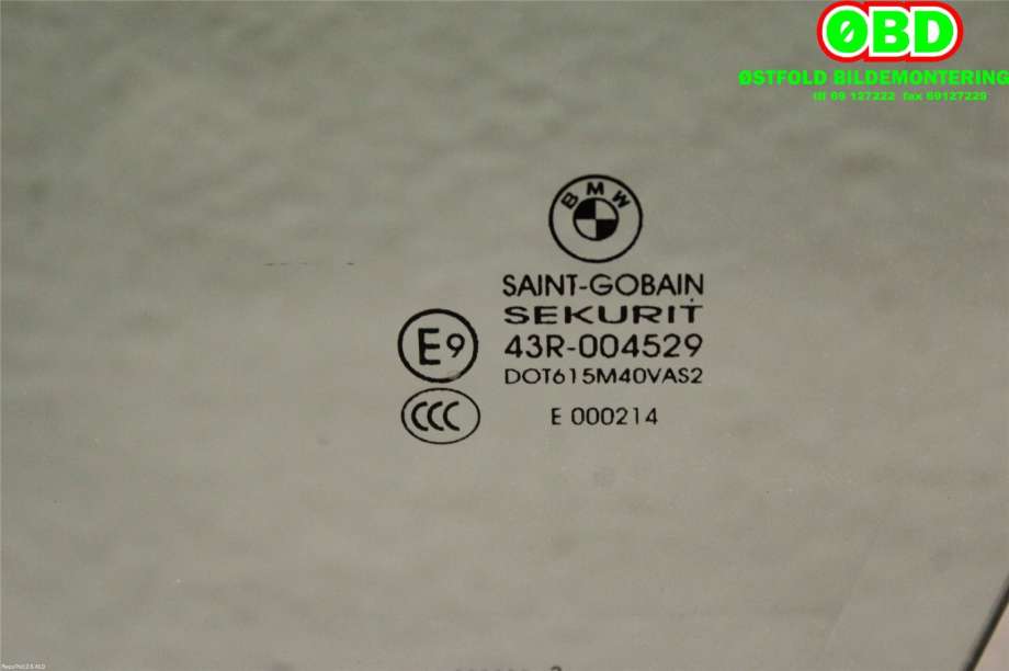 Siderute venstre foran til BMW X3 2010-2017 (F25) (F25) (BMW|)