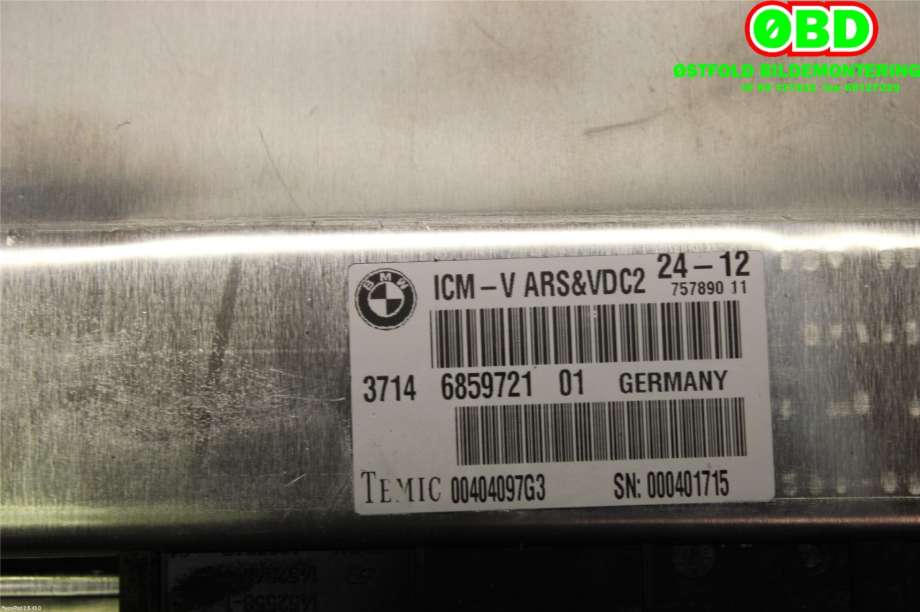 Styreenhet diverse til BMW 5-Serie 2010-2017 (F10/F11) (F10/F11) (BMW||37146859721)