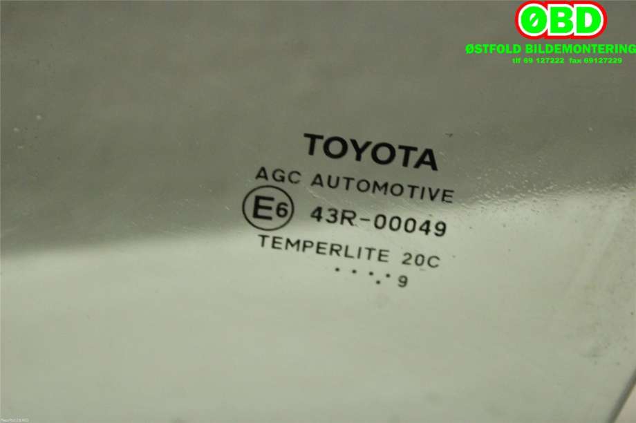 Siderute venstre foran til Toyota Corolla 2019-->>  (TOYOTA|6810202560|)