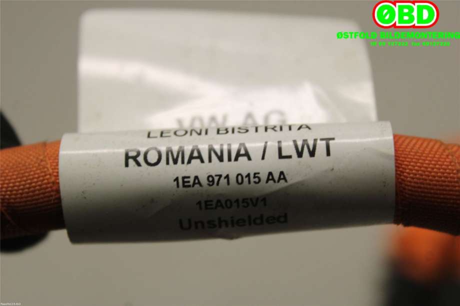 Kabel høy volt (HV) hybrid til VW ID.4 2020-->>  (VOLKSWAGEN ID4|1EA971015AA|)