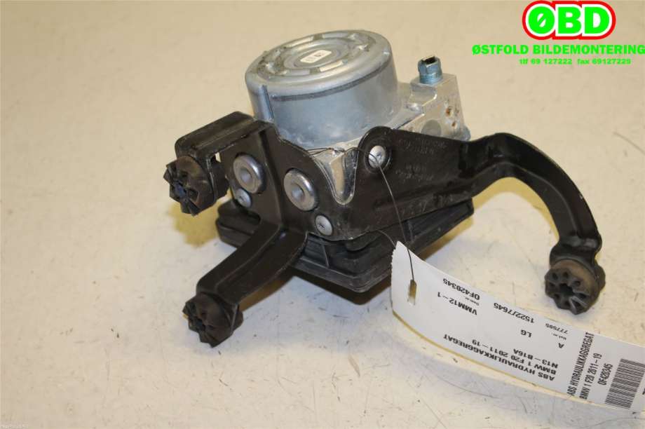 ABS sentral til BMW 1-Serie 2011-2015 (Fase 1) (F20/F21) (F20/F21) (BMW|34 51 6 897 117||34516858953)