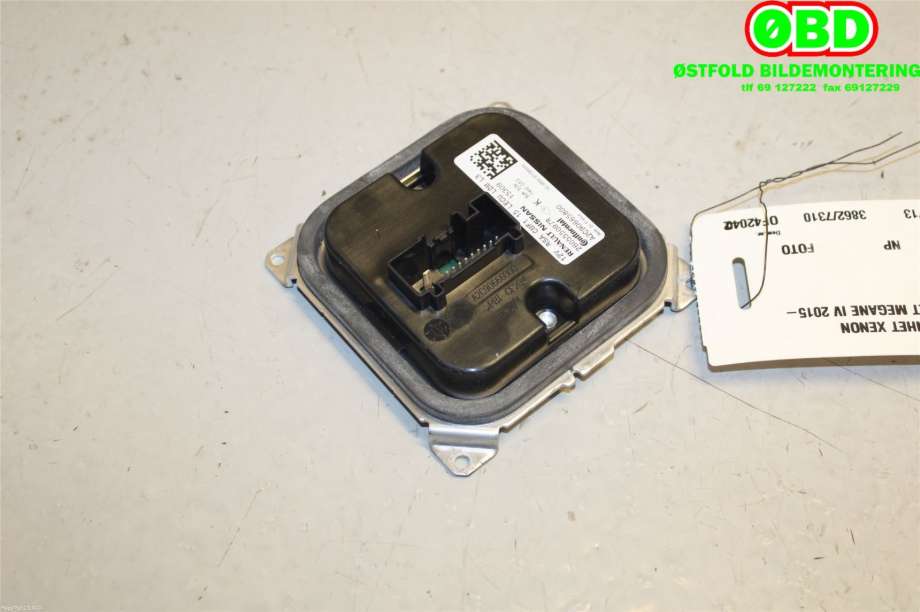 Styreenhet xenon/ballast til Renault Megane 2016-->> Type IV (RENAULT|260E47710R|260556623R|260555097R)