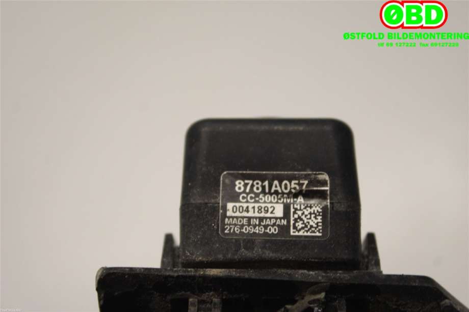 Kamera til Mitsubishi ASX 2010-2019  (MITSUBISHI|8781A057|)