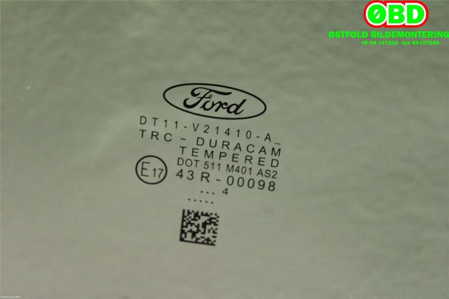 Siderute høyre foran til Ford Transit Connect 2013-2018 Type II, Fase 1  (FORD|1812626||DT11V21410A)