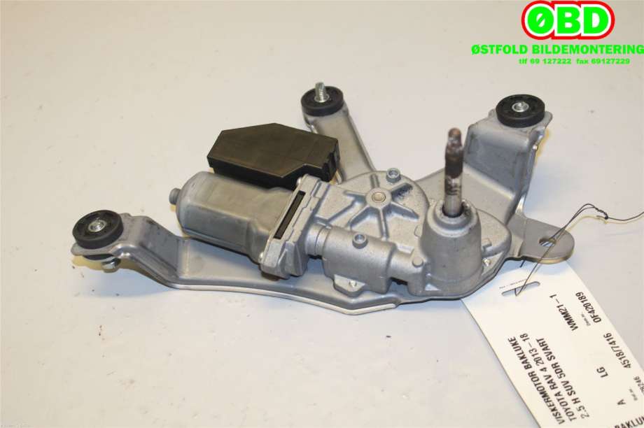 Viskermotor bakrute til Toyota RAV4 2016-2019 (Type IV, Fase 2) (TOYOTA|8513042080|2596002561)