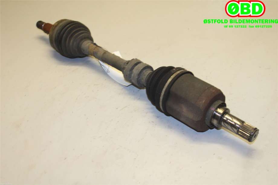 Drivaksel venstre foran til Nissan Qashqai 2007-2010 (Type I, Fase 1) (NISSAN|39101JD52B|)