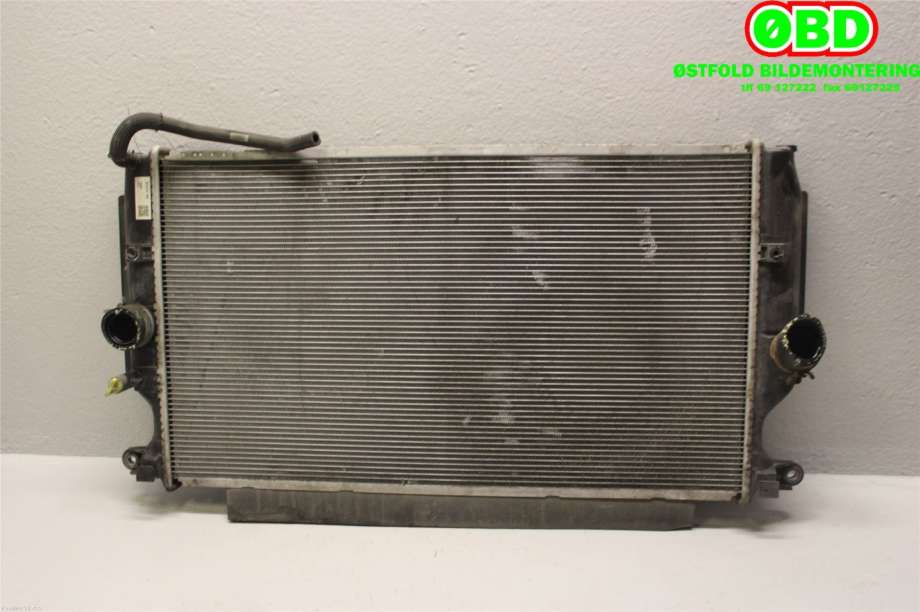 Radiator (manuell gir) til Toyota Avensis 2015-2019 (Type III, Fase 2)  (TOYOTA|164000R030|)