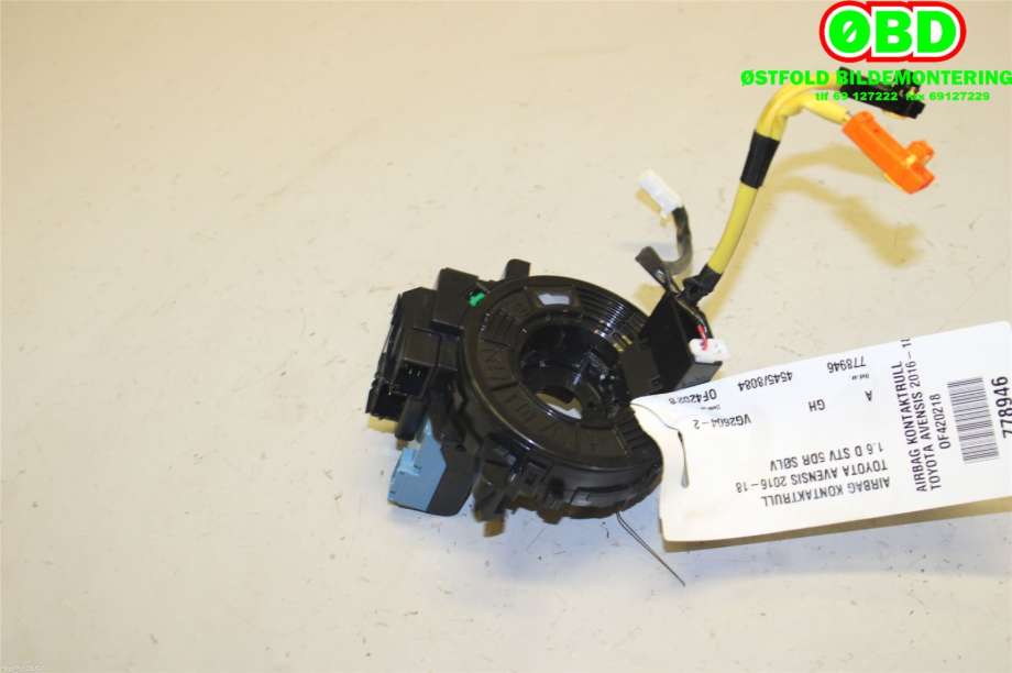 Airbag slepering til Toyota Avensis 2015-2019 (Type III, Fase 2)  (TOYOTA|8430705060||8924505040)