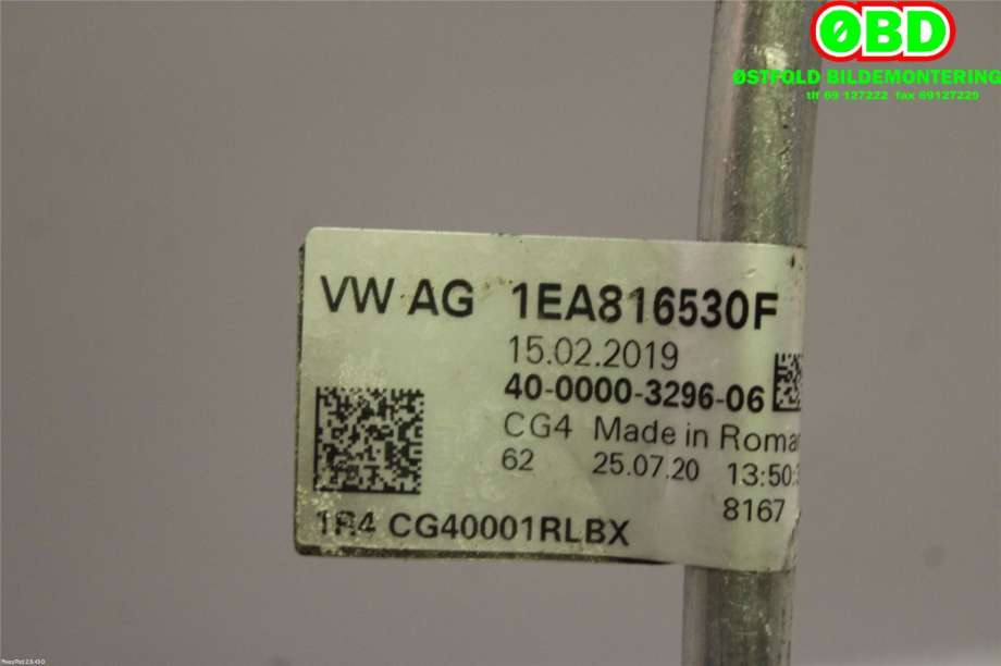 Aircondition rør til VW ID.3 2020-->> (VOLKSWAGEN|1EA 816 530 F||1EA816530F)