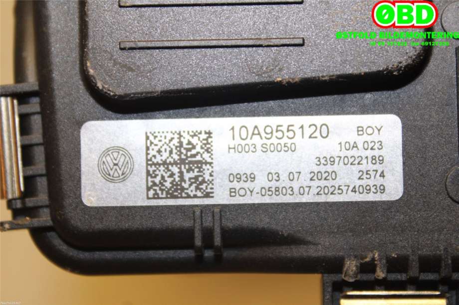 Viskermotor frontrute til VW ID.3 2020-->>  (VOLKSWAGEN|10A 955 114|10A 955 114 A|10A955120)