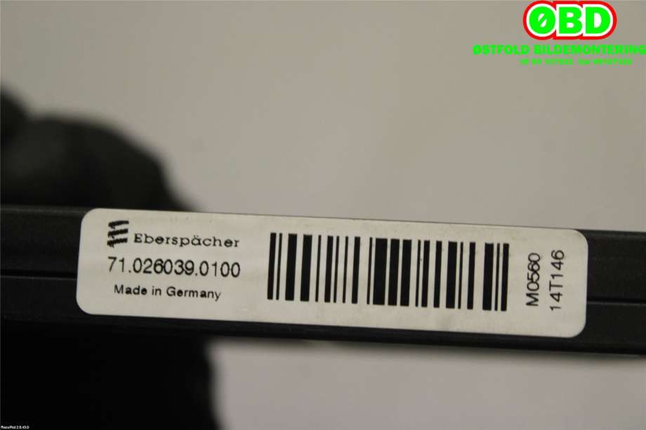 Varmeapparat register til Kia Sportage 2010-2016 (Type III)  (KIA|)