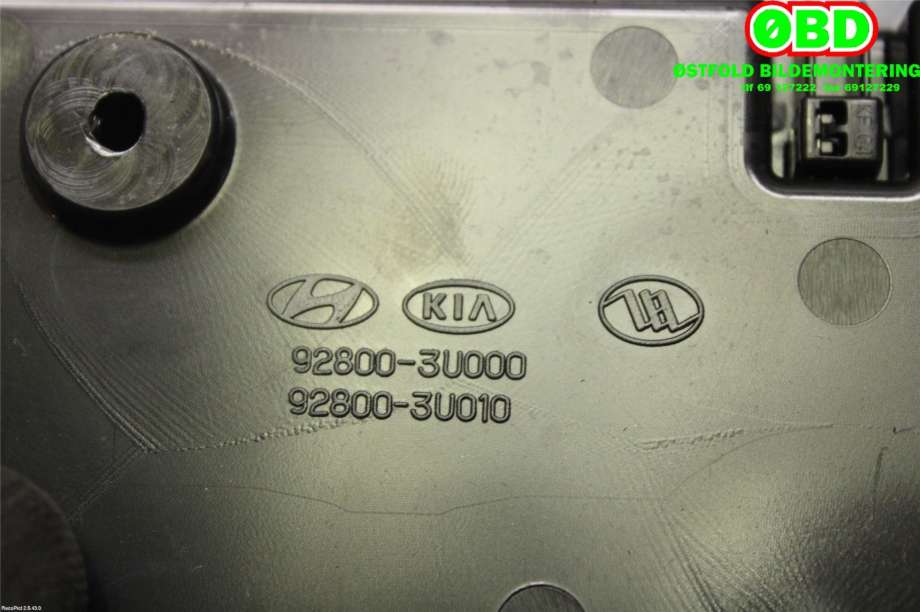 Taklyspanel til Kia Sportage 2010-2016 (Type III) (KIA|)