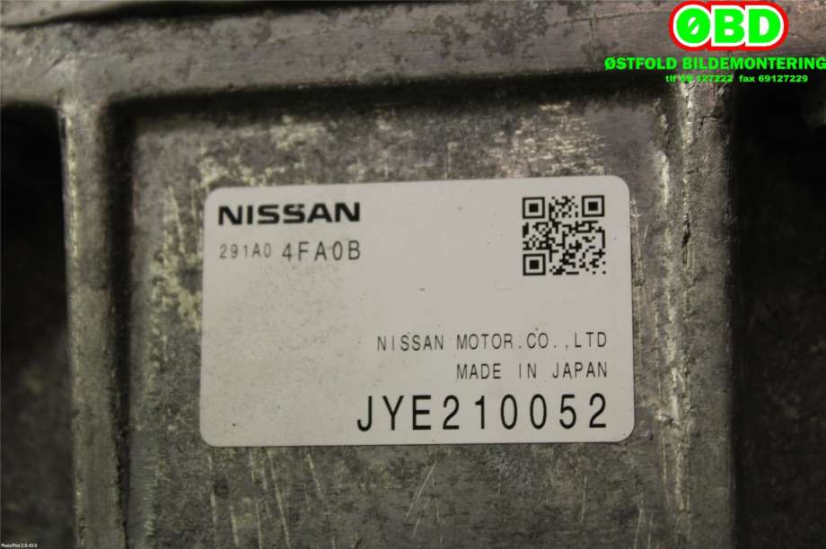 Inverter elbil til Nissan NV200 2010-2019  (NISSAN|291A04FA0B|)