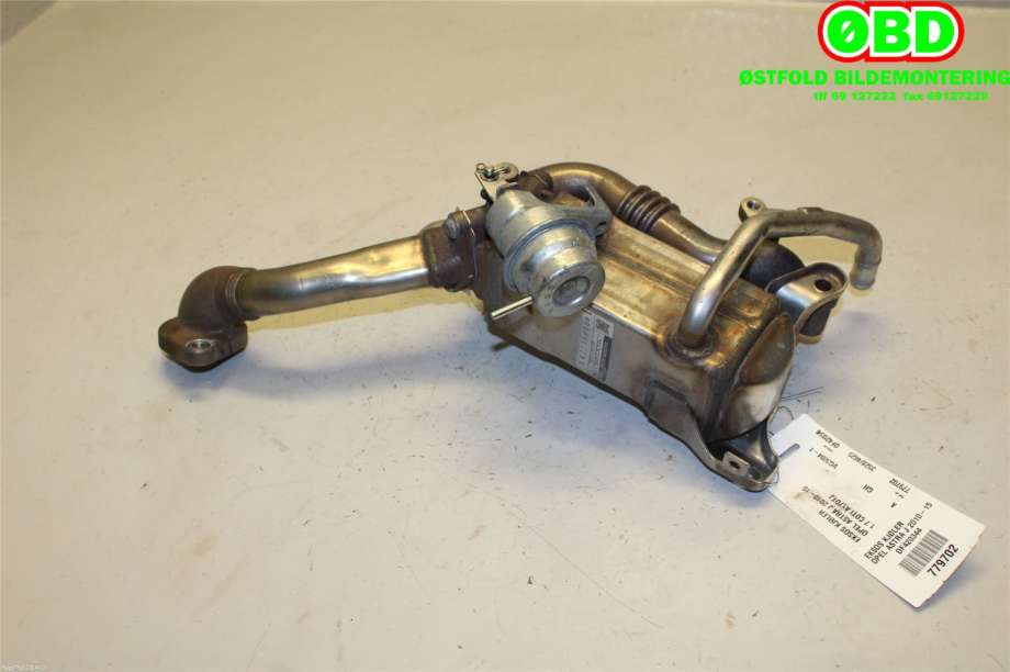 EGR-kjøler til Opel Astra J 2010-2015  (OPEL|98073074|851019)