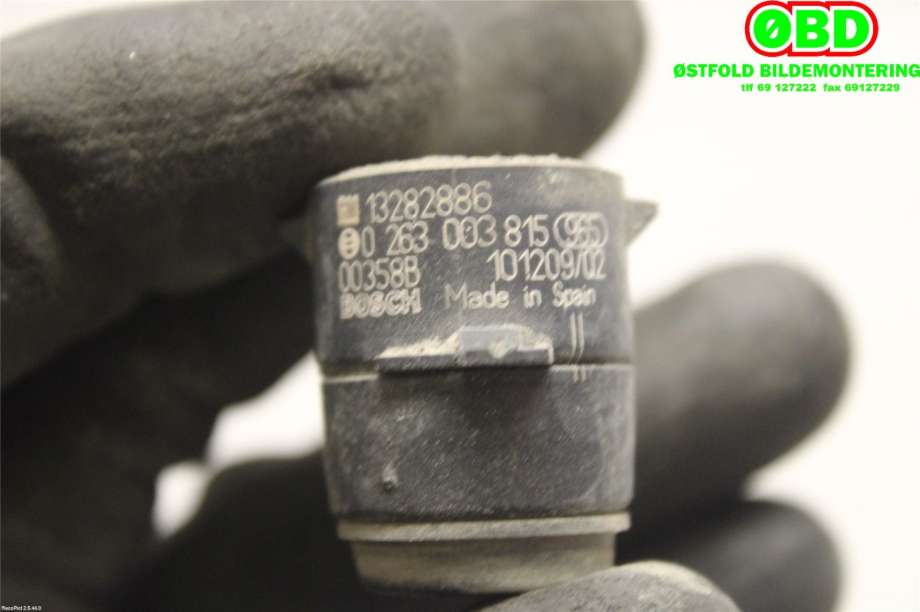 Parkeringssensor bak til Opel Astra J 2010-2015  (OPEL|93191445|12 35 281|13282886)