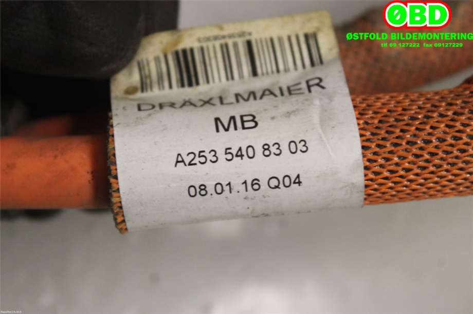 Ledningsnett til Mercedes GLC 2015-2022 (X253) (X253) (MERCEDES|A 253 540 83 03||2535408303)