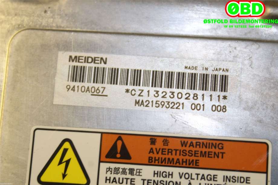 Styreenhet diverse til Mitsubishi Outlander 2012-2015 (Type III, Fase 1)  (MITSUBISHI|9410A056||9410A067)