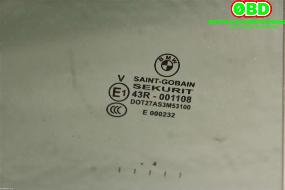 Siderute høyre bak til BMW X3 2003-2006 (Fase 1) (E83) (E83) (BMW|51 36 3 401 866|)