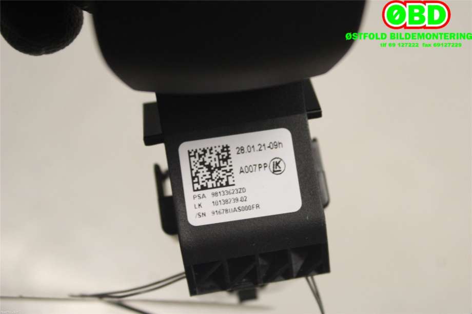Bryter cruise control til Peugeot 2008 2019-->> (Type II)  (PEUGEOT|98133623ZD|)