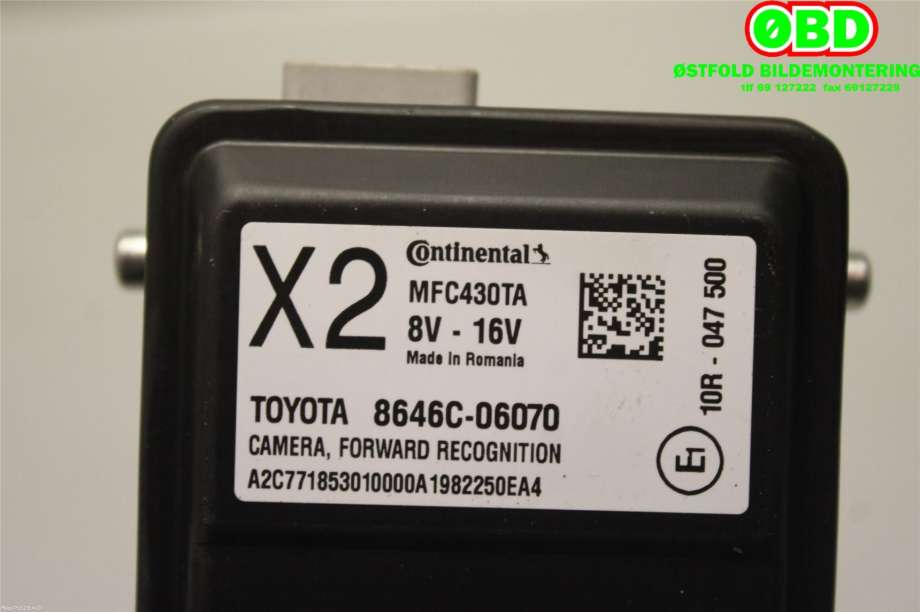 Kamera til Toyota Camry 2019-->> (TOYOTA|8646C06070|)