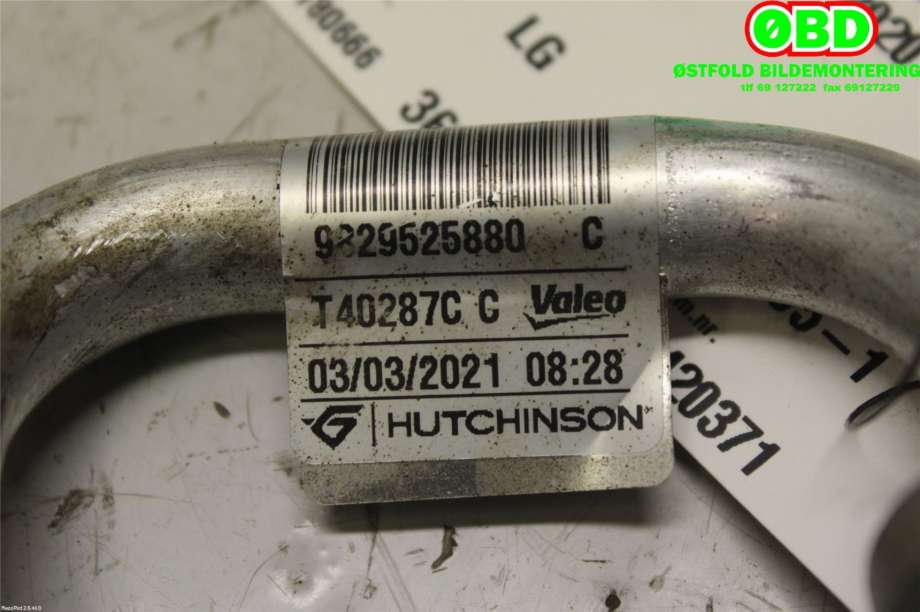 Aircondition rør til Peugeot 2008 2019-->> (Type II)  (PEUGEOT|98 295 258 80||9829525880)