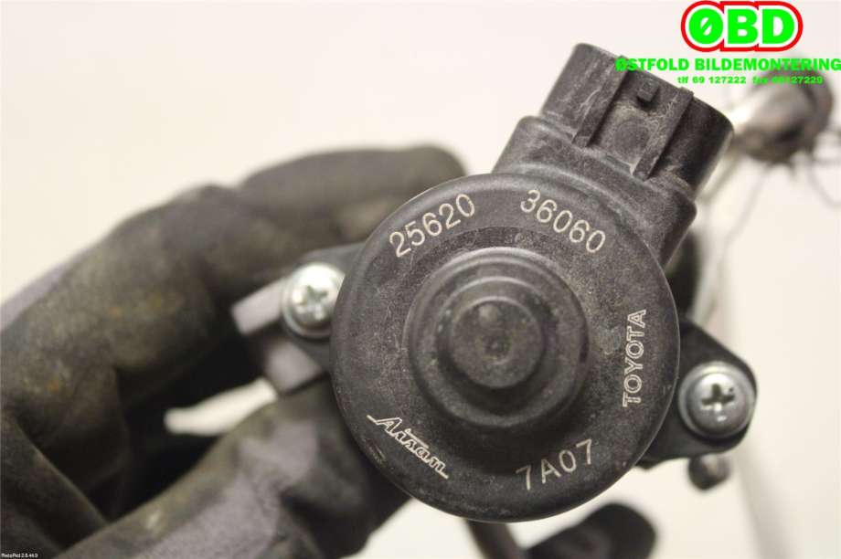 EGR-ventil til Toyota RAV4 2016-2019 (Type IV, Fase 2)  (TOYOTA|2562036060|)