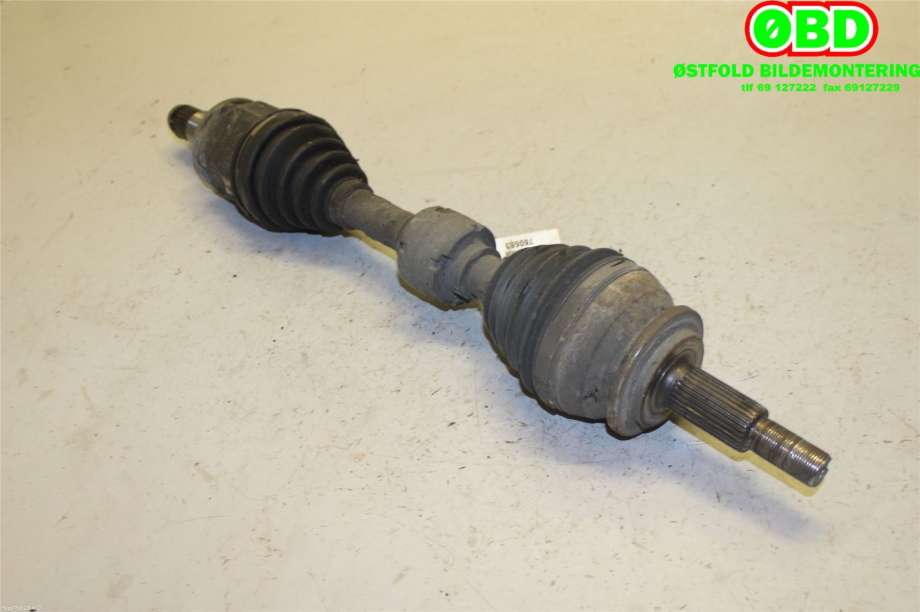 Drivaksel venstre foran, elbil til Toyota RAV4 2016-2019 (Type IV, Fase 2)  (TOYOTA|4342042190|4342042191|)