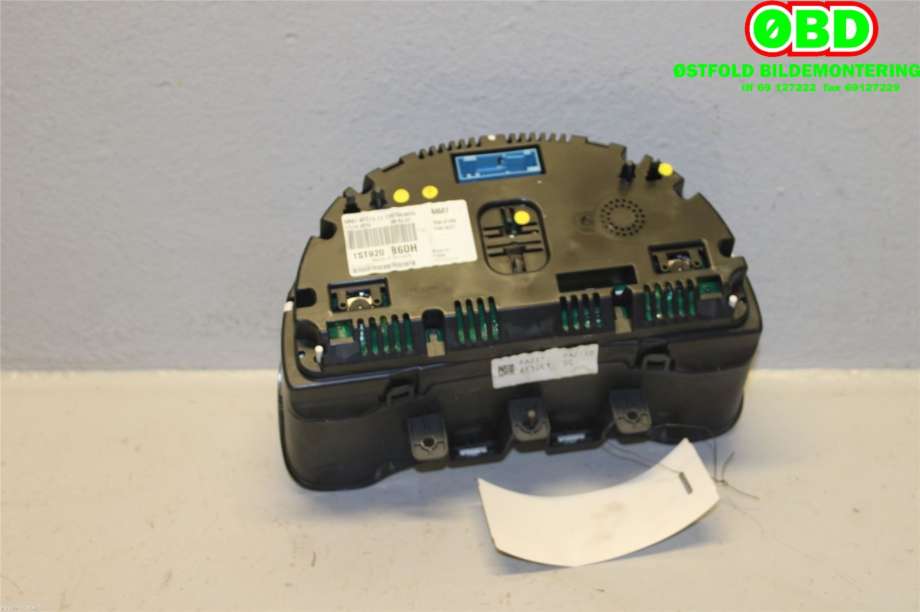 Instrumentpanel til Škoda Citigo 2012-2019  (SKODA|1ST 920 860 H||1ST920860H)