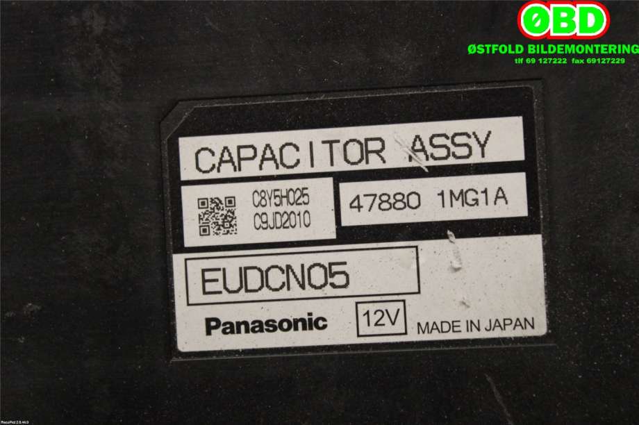 Styreenhet diverse til Nissan Leaf 2011-2017 (Type I)  (NISSAN|478801MG1A|)