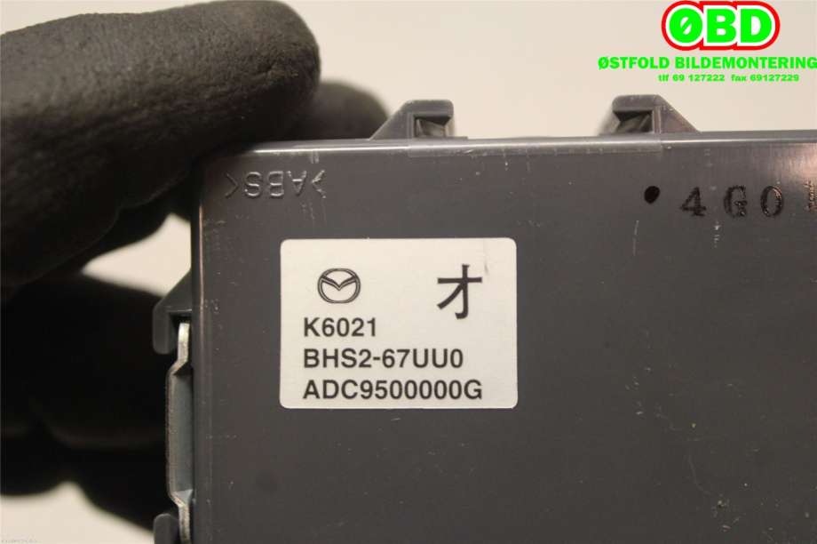 Styreenhet diverse til Mazda 3 2013-2016 (Type III, Fase 1)  (MAZDA|BHS267UU0|)