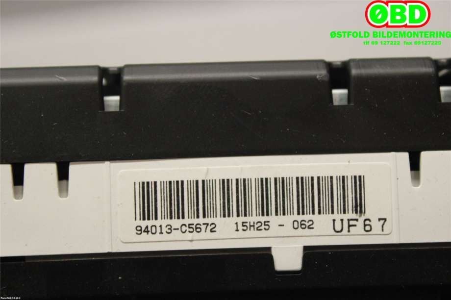 Instrumentpanel til Kia Sorento 2016-->> Type III  (KIA|94013C5672|)