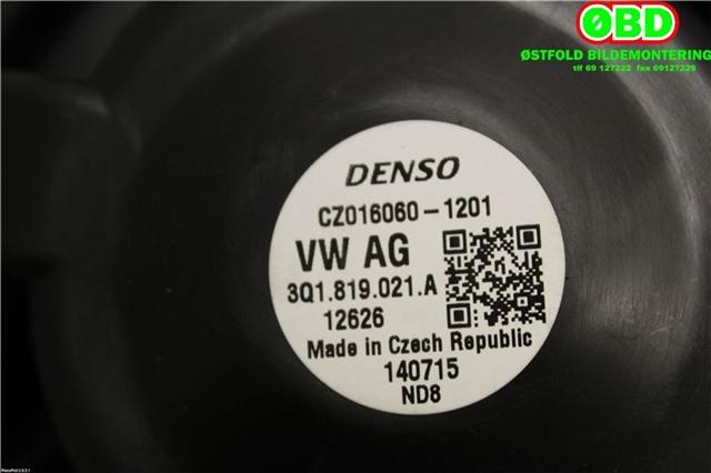 Varmeapparat motor til VW Passat 2015-2019 (Fase 1) (B8) (B8) (3Q1 819 021 A|3Q1 819 021 D|3Q1819021A)