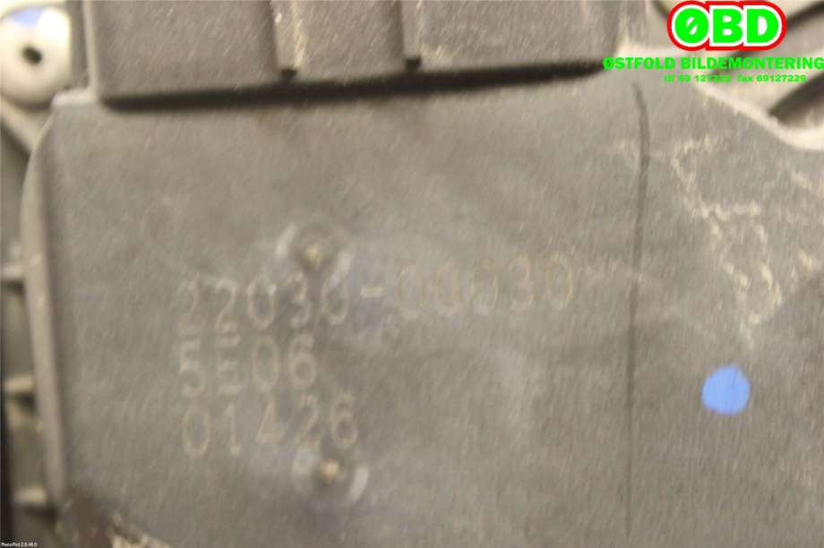 Spjeldhus til Citroën C1 2014-->> (Type II) (CITROEN|1611551380||220300Q030)