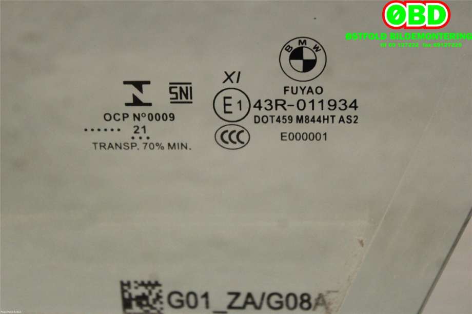Siderute venstre foran til BMW iX3 2021-->>  (BMW iX3|51 33 9 482 639|)